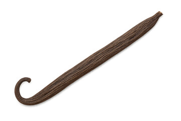 Dried vanilla bean pod flavoring food ingredient