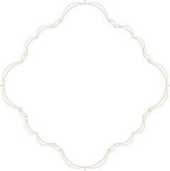 Ornate Frame with Flourish Border