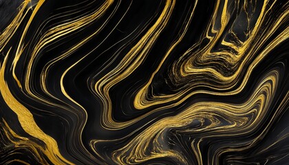 Black Marble With Golden Veins Black Marbel Natural Pattern For Background Abstract Black And Gold Black And Yellow Marble Yellow Glittering Marbel Stone Walls Texture Background