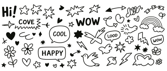 Vibrant abstract geometric composition with dynamic shapes and bold color accents suitable for modern design projects