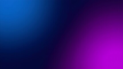 Fototapeta premium Cool gradient background in navy blue and electric violet tones, smooth glow with refined grainy texture, modern tech-futuristic style