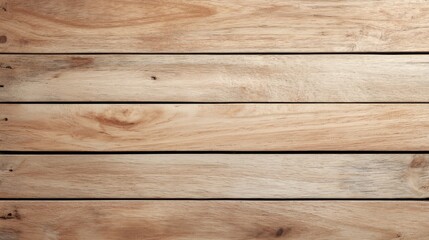 Obraz premium Natural Light Wooden Plank Background with Smooth Grain Ideal for Textures, Designs, Digital Media, Crafting, and Home Decor Projects