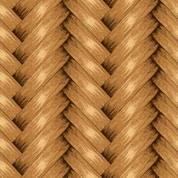 woven basket texture pattern vector design seamless