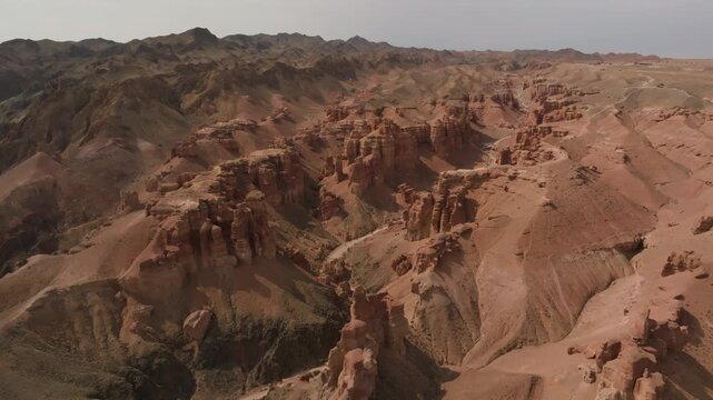 Charyn Canyon Kazachstan | Drone 4K