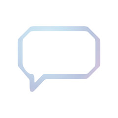 Bubble Speech icon design template