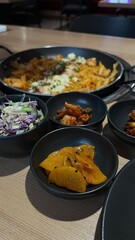 baked potatoes in a pan