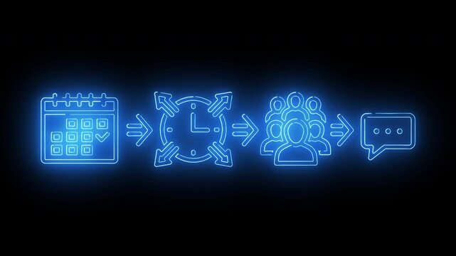 Team collaboration workflow showing task assignment, communication flow, and centralized coordination