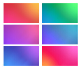 A GRADIENT IN SHADES OF RED, YELLOW, PINK, BLUE AND PURPLE SOFT