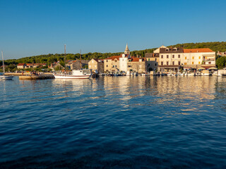 Zlarin island in Šibenik archipelago in Dalmatia, Croatia