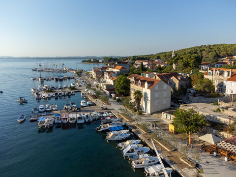Zlarin island in &Scaron;ibenik archipelago in Dalmatia, Croatia