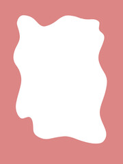 frame with flowy border