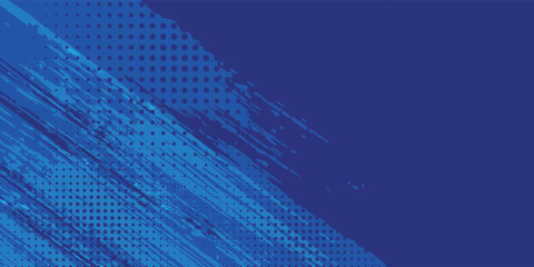 Bold Blue Brush Stroke Abstract Background With Dynamic Diagonal Stripes for Design Projects abstrack illustration eps10