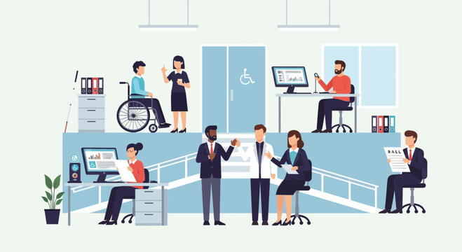 Inclusive Workplace Celebrating International Day of Persons with Disabilities with Accessibility and Equality