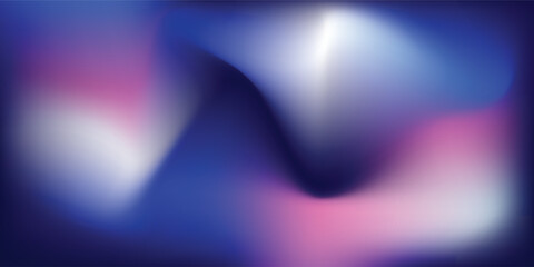 Abstract blurred gradient background with flowing shapes in shades of blue, purple, and pink.