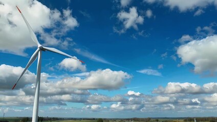 This high quality 4K stock video successfully captures the essence of nature for a tag collection aimed at stunning blue sky photography prominently featuring partly cloudy landscapes and themes