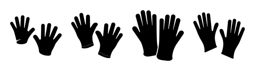 Obraz premium Pair of virtual reality vr gloves for immersive gaming and digital experiences