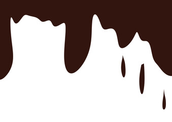 melted chocolate dripping element