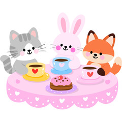 Baby Shower Tea Party PNG