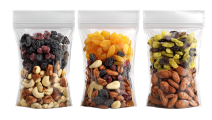 Mezcla de frutos secos con nuezes, pistachos avellanas almendras y semillas sobre fondo de madera vista desde arriba