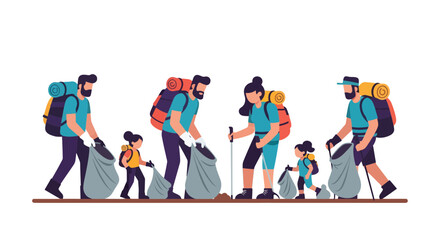 Family Outing With The Mission: Cleaning Nature And Preserving Environment