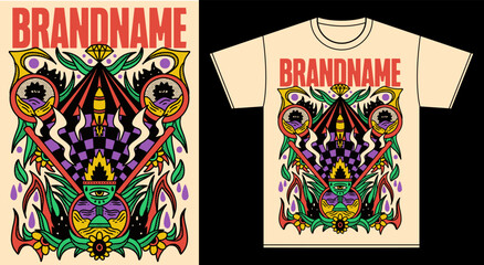 tshirt illustration design