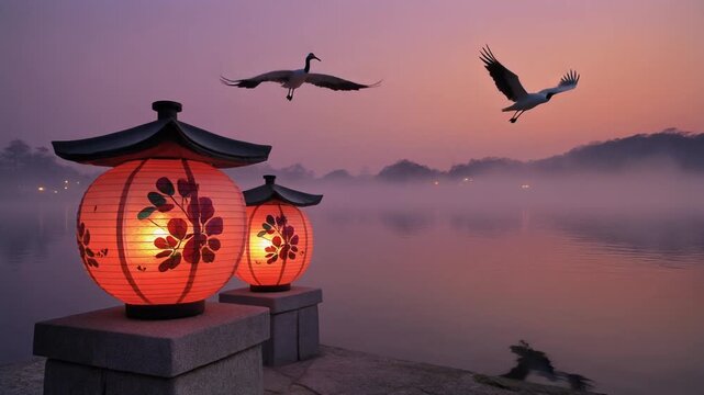 halloween pumpkin on the roof