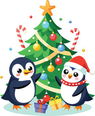 Christmas Day Full Artboard T-Shirt Designs, Festive Christmas Illustration, Merry Christmas Full Artboard Vector