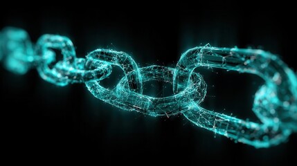 Abstract Blockchain Chain with Digital Network Connections