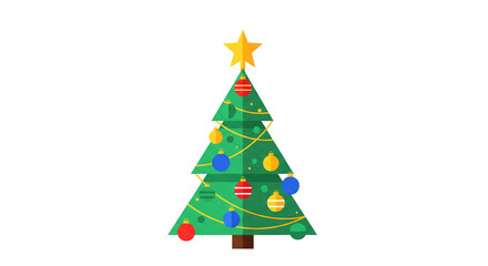 Christmas Tree Illustration