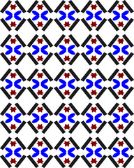 Vector patterned backgrounds featuring bold colors, geometric shapes, abstract lines, and eclectic motifs. Perfect for modern design, digital art, or stylish creative projects.