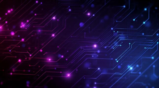 Dynamic digital network pulses with energy, perfect for tech promos and forward-thinking brand visuals that need a modern, vibrant touch