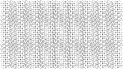 Seamless Abstract Geometric Line Pattern Complex Monochrome Design Background