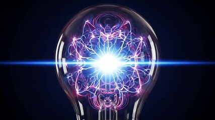 Energetic plasma sphere display: A dynamic representation of power and scientific innovation,