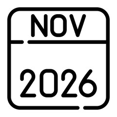 november month icon