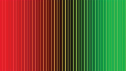 Emerald vertical bars covering a navy circular halo, luminous rectangular center, smooth gradient fusion, and abstract futuristic geometric effect.