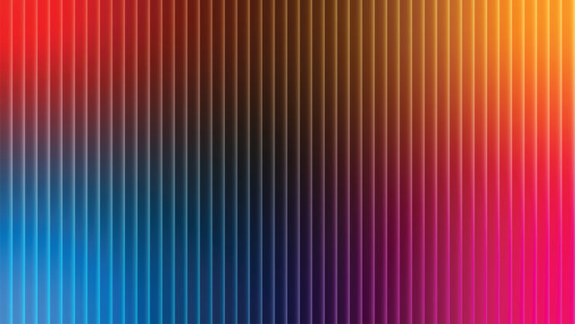 Green vertical ridges layered over navy circular frame, central glowing gradient shape, abstract modern composition with futuristic symmetry and visual depth.