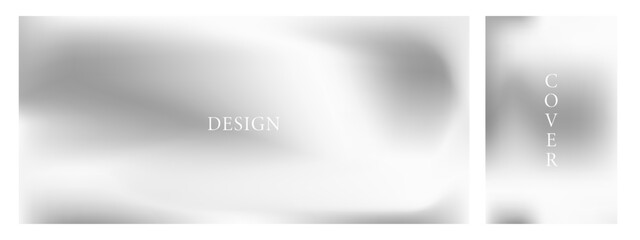 Fototapeta premium Whisper thin foil texture. Delicate silver mirror gradient for aesthetic and refined designs. Vector illustration.