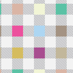 seamless pattern with colorful squares