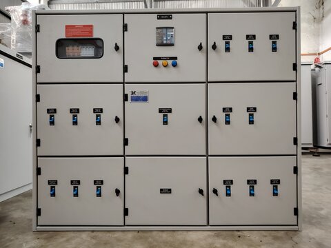Modern power distribution unit.