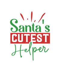 Fototapeta premium Santa Hates Me- svg