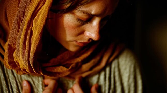 The Annunciation of the Most Holy Theotokos. The Virgin Mary and the Archangel Gabriel. 