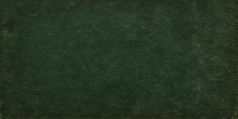 Vintage green chalkboard background with rough texture and aged pattern for a blank canvas design backdrop