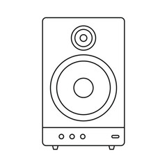 speaker icon vector illustration