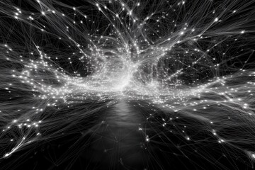 the abstract network is divided into parts