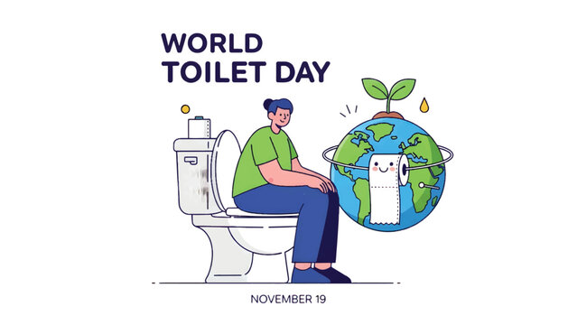 World toilet day celebration promoting sanitation and global health