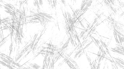 Fototapeta premium Abstract textured background with overlapping grey lines and dots on white grunge scratch
