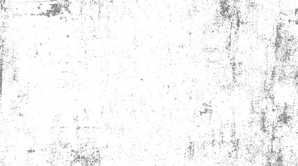 White background with scattered grey distressed grunge texture overlay and speckles vector