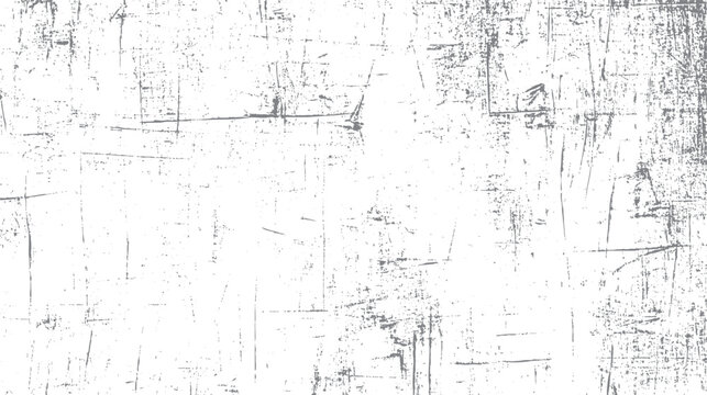 White background with scattered grey distressed scratches and speckles creating a grunge texture effect 1