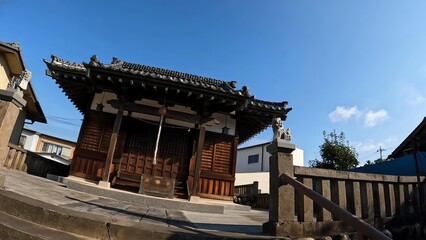 日本、埼玉県行田市行田　 愛宕神社 