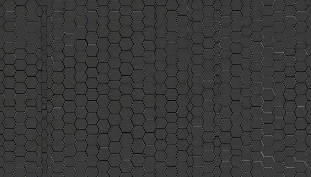 3D render of a geometric honeycomb pattern in shades of gray